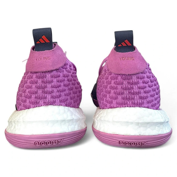 ADIDAS Trae Young 2 Signature Series Basketball Purple Orange Sneaker youth 4.5 - Picture 4 of 7